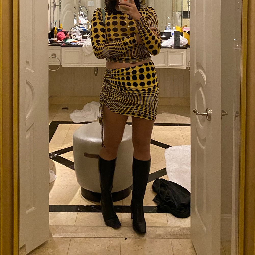 Omighty illusion SKIRT size L